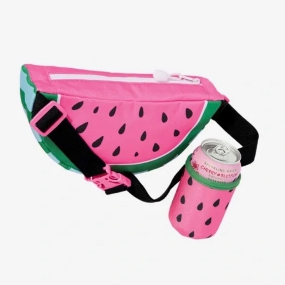 ULTA Watermelon Fanny Pack with Matching Koozie - NWT